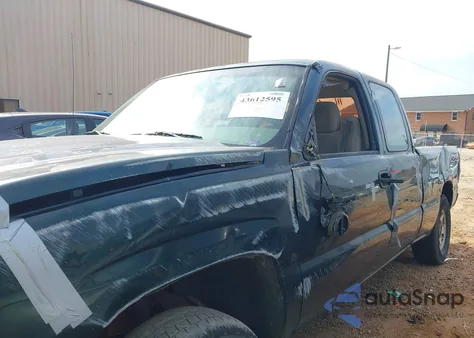 2003 Chevrolet Silverado 1500 Ls из США, поврежденный, VIN 1GCEK19T73E368735